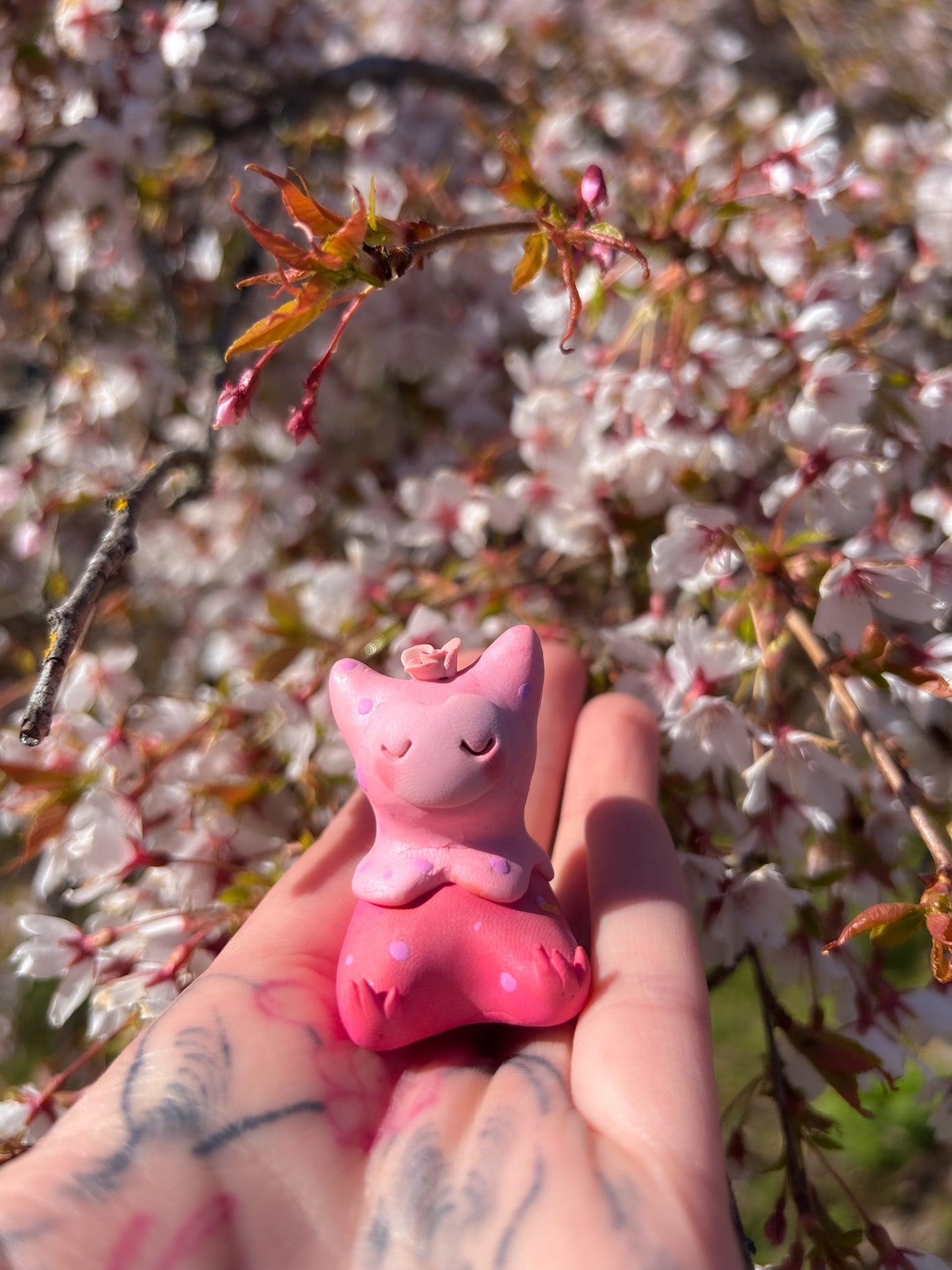 Sakura Mosslax - Mini Sculpture
