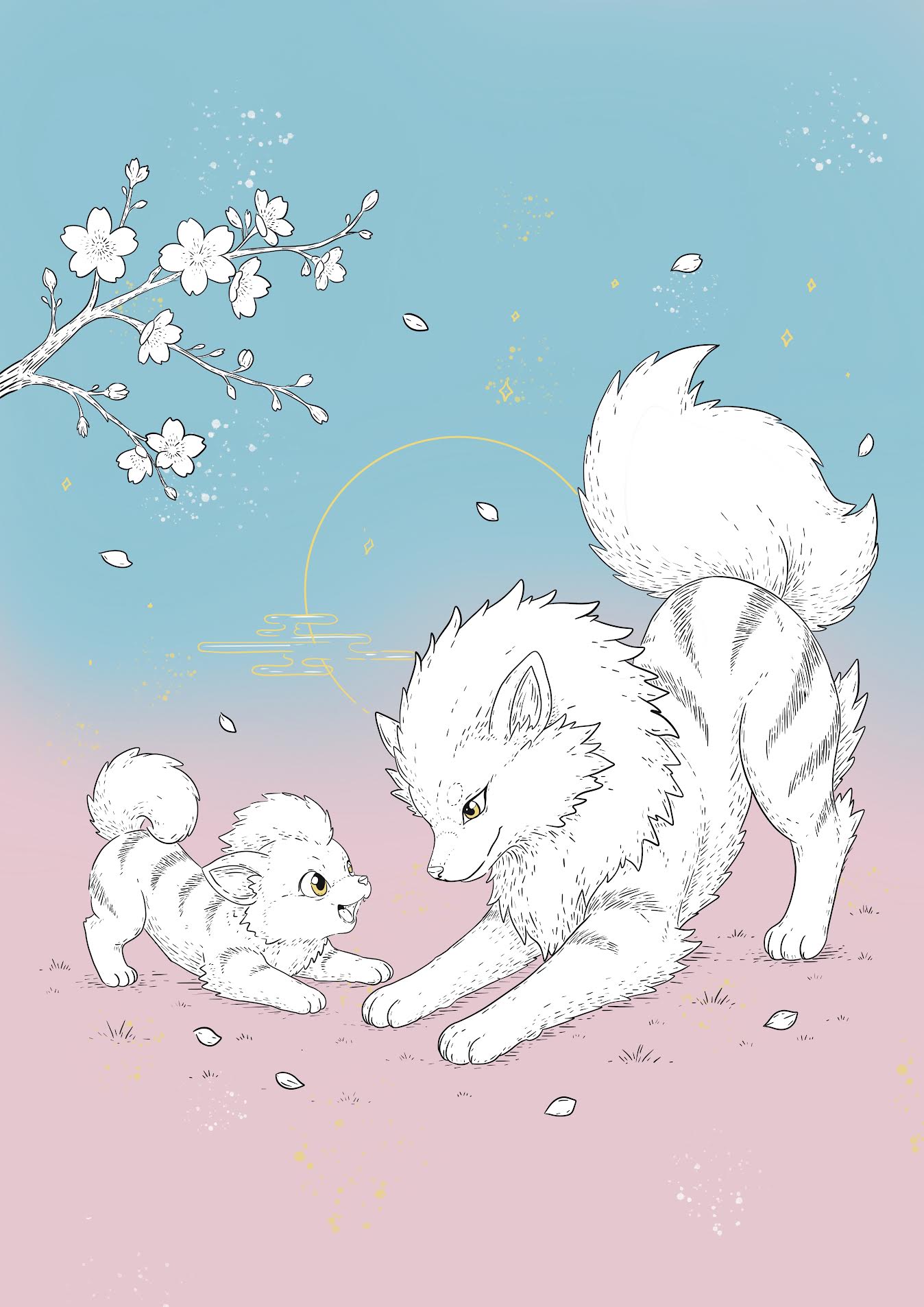 *PREORDER* - Playful Pup - Art Print