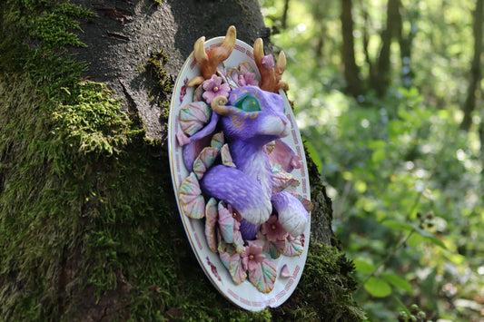 Emerald Dreamer Jackalope Wall Hanging