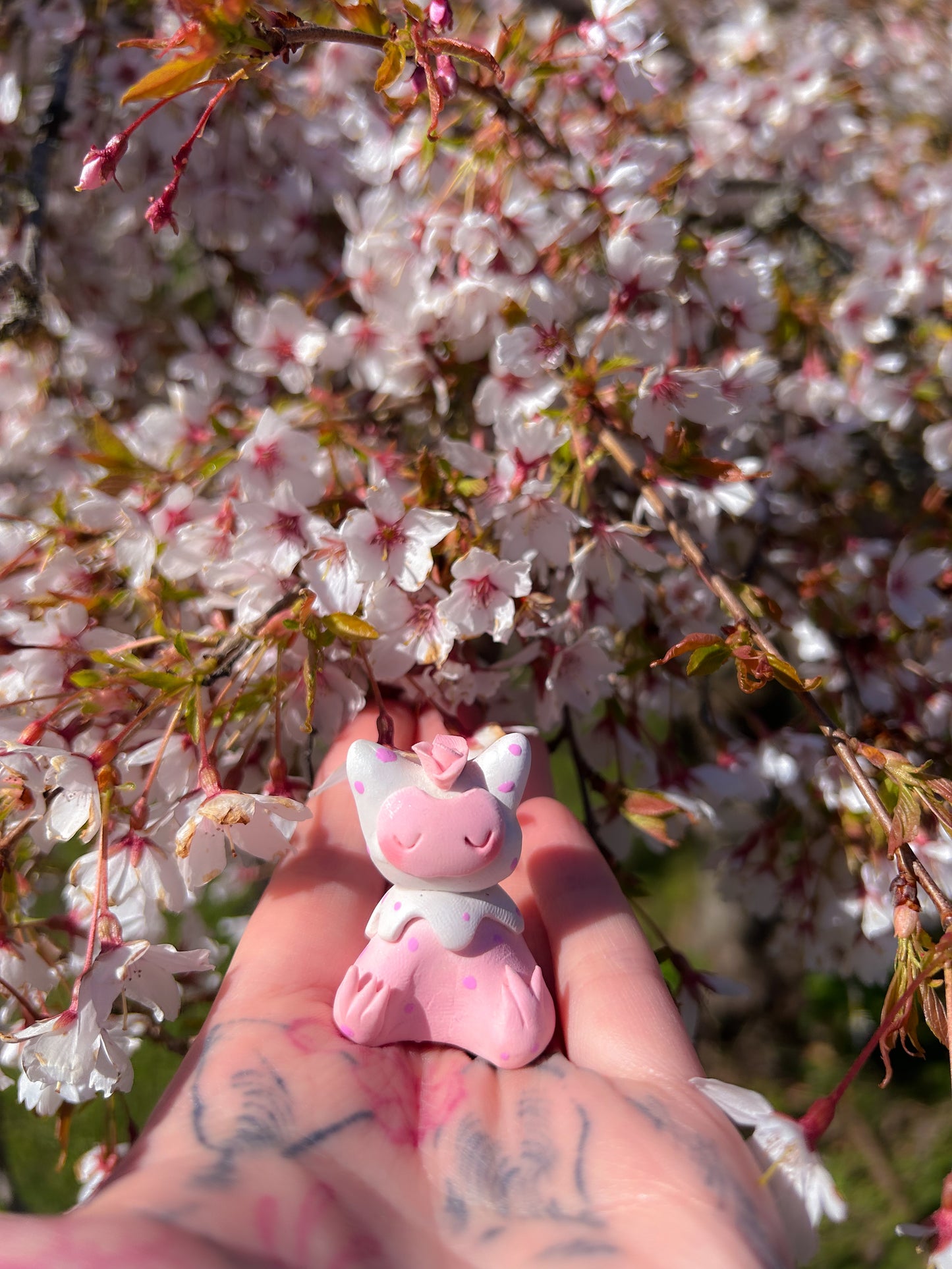 Sakura Mosslax - Mini Sculpture