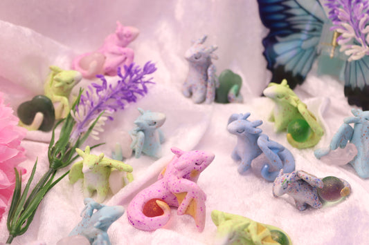 Crystal Keeper Hatchling  - Small Sculptures