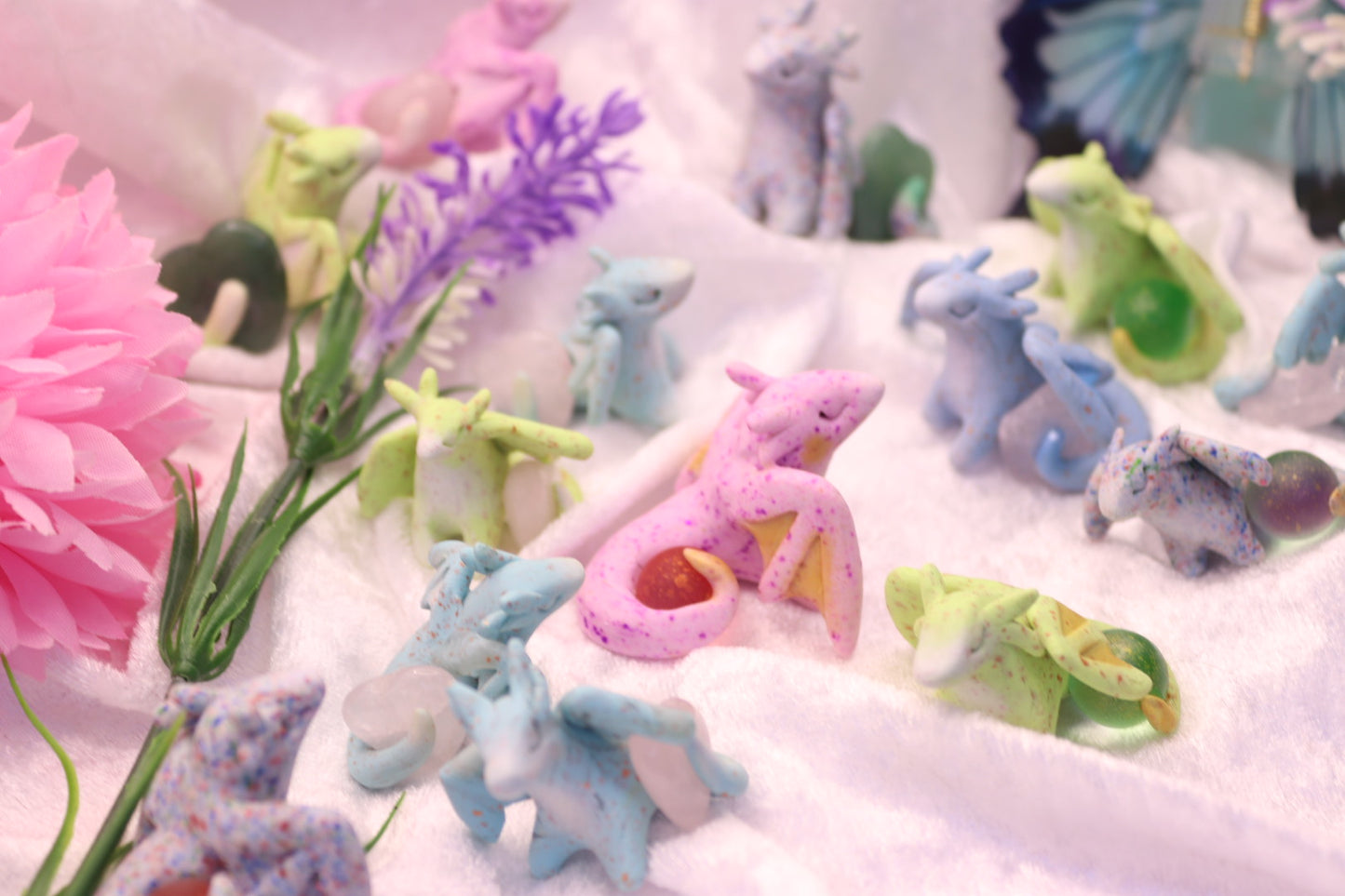 Crystal Keeper Hatchling  - Small Sculptures