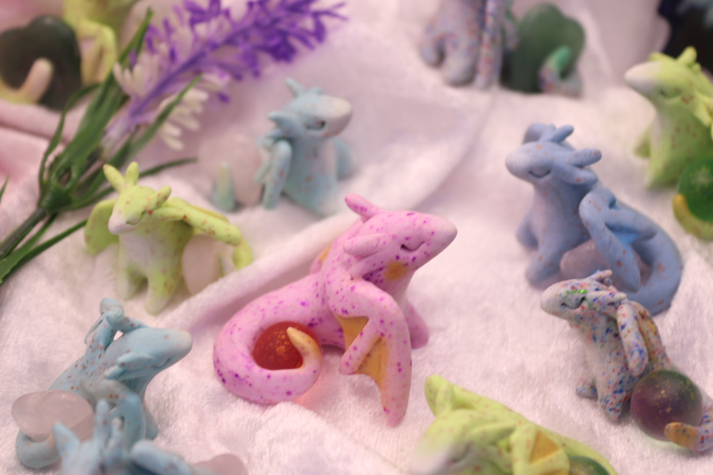 Crystal Keeper Hatchling  - Small Sculptures