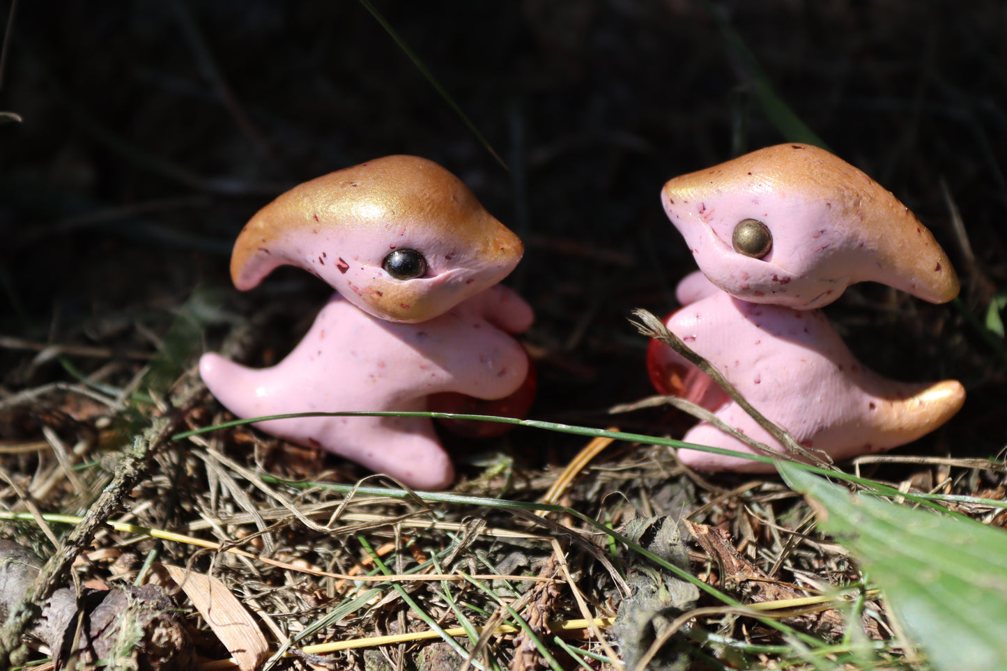 Pocket Parasaurolophus Companions - Small Sculptures